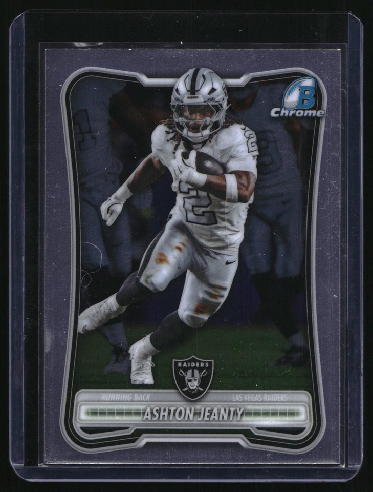 2026 Bowman Chrome Ashton Jeanty #BCV-57 Raiders