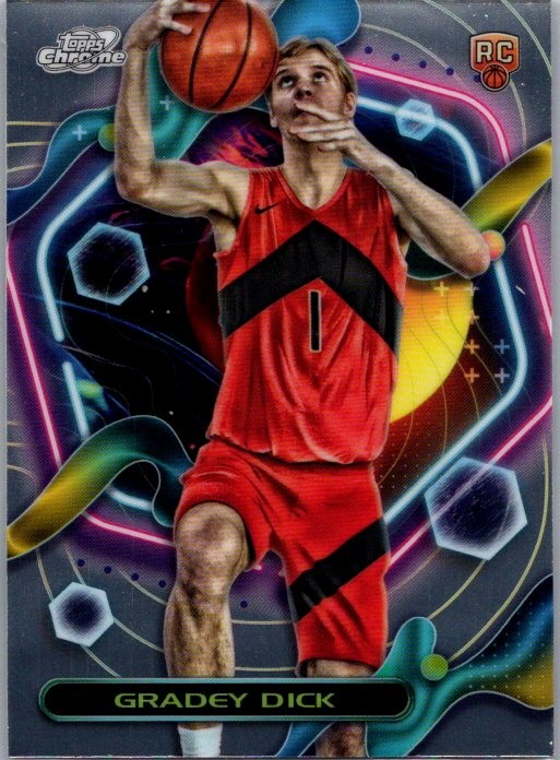 2023-24 Topps Chrome Cosmic #162 Gradey Dick