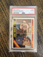 1966 Topps - 1966 Rookie Stars Don Sutton, Bill Singer #288 Rookie Card RC PSA 4. rookie card picture