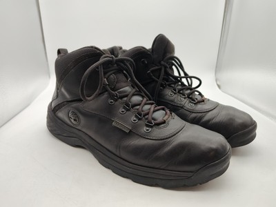 Timberland-White Ledge Mid Waterproof Black Hiking Boots-12122-Mens Size 13-NICE