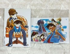 Detective Conan ShoComi 2017 #4 Bonus Set 2 pcs Edogawa Conan & Characters,