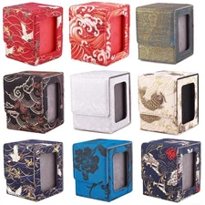 100+ Trading Card Deck Box Holder Commander Card Carrying Organiser Case MTG TCG
