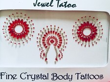 NIPPLE CRYSTAL MATCHING VAJAZZLE  3 PC SET EXPEDITED DEFINITIONS ORIGINALS