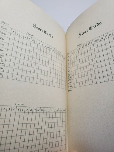 The Hole Story : A Golfers Journal Hardcover Book Journal/Diary style book New - Imagen 6 de 8