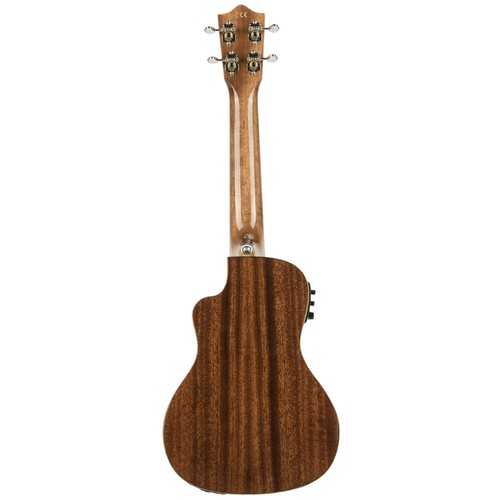 Lanikai MAS-CEC All Solid Mahogany Concert Acoustic Electric Ukulele w/ Case - Picture 3 of 4