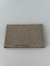 Atelier Swarovski Marina Card Holder (5513491) Gold Crystals/Leather NIB