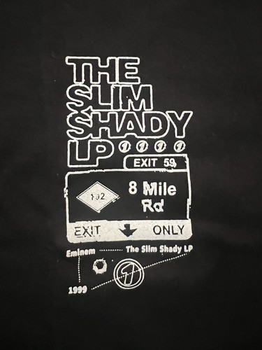 T-Shirt Eminem Slim Shady LP Trackliste Konzert neu 8 Mile Marshall Tee SSLP XL - Bild 7 von 14