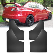 4x Front Rear Mud Guard Flap Mudguard Splash Accessories For Mitsubishi Lancer 4x Front Rear Mud Guard Flap Mudguard Splash Accessories For Mitsubishi Lancer