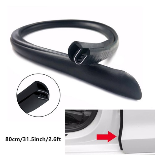 2.6ft Rubber Car SUV B Pillar Sealing Strip Door Filler Guard Weatherstrip Trim - Bild 5 von 14