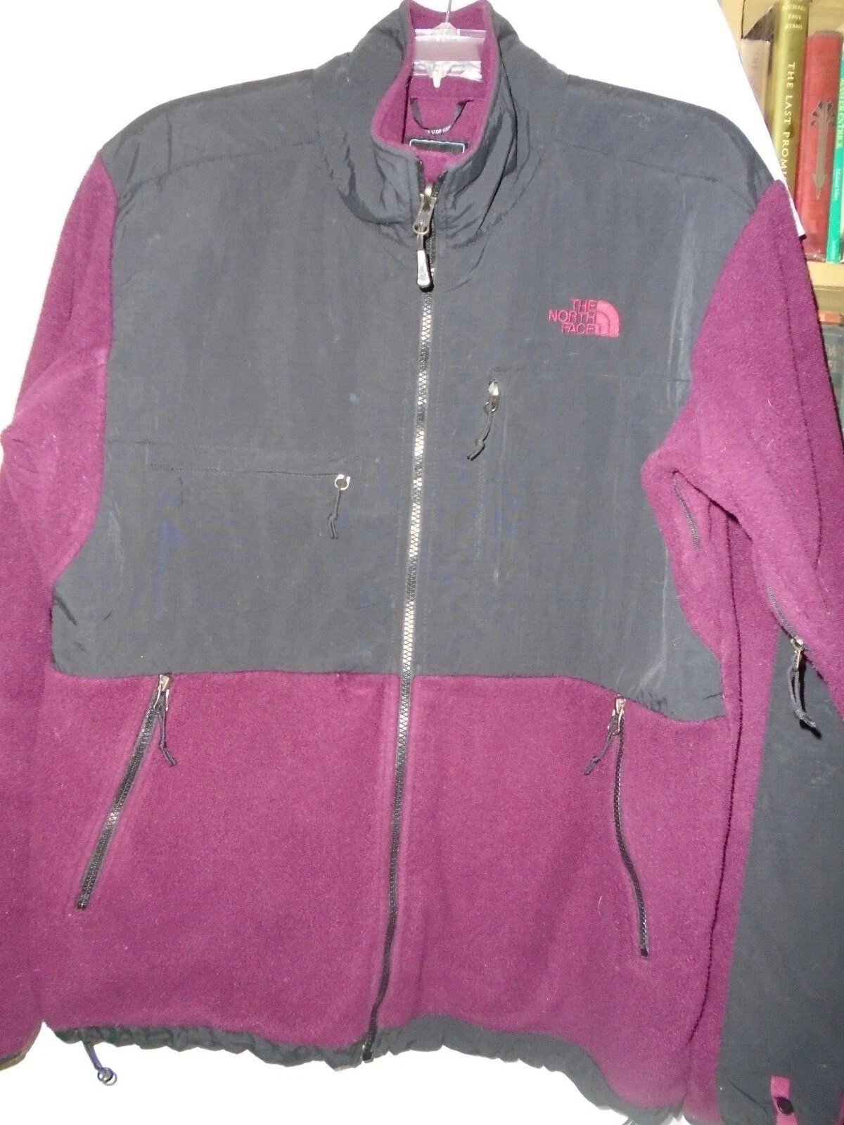 The North Face Jacket Mens Large Black Fleece Coat Outdoor Hiking Full Zip