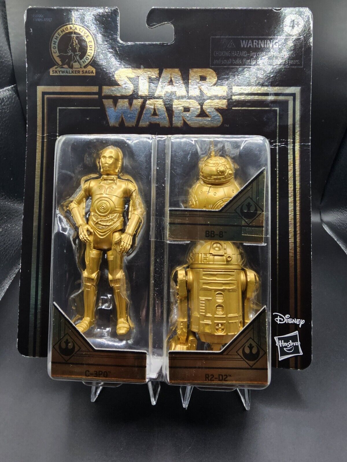 Star Wars Skywalker Saga Commemorative Edition Gold Collectors C-3PO R2-D2 BB-8