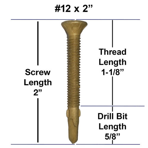 REAMER WOOD TEK SCREWS: Wood to Metal Fastening (Reamer Wings) Torx/Star Drive - Picture 8 of 21