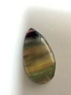 Flourite Rainbow - Polished Small Teardrop  - 7cm X 4cm