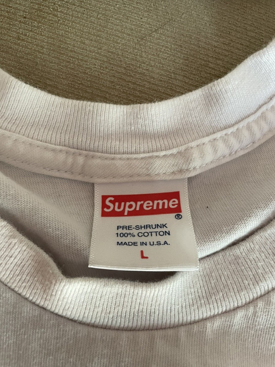 Supreme American Picture Mens White FW19 Tee | eBay