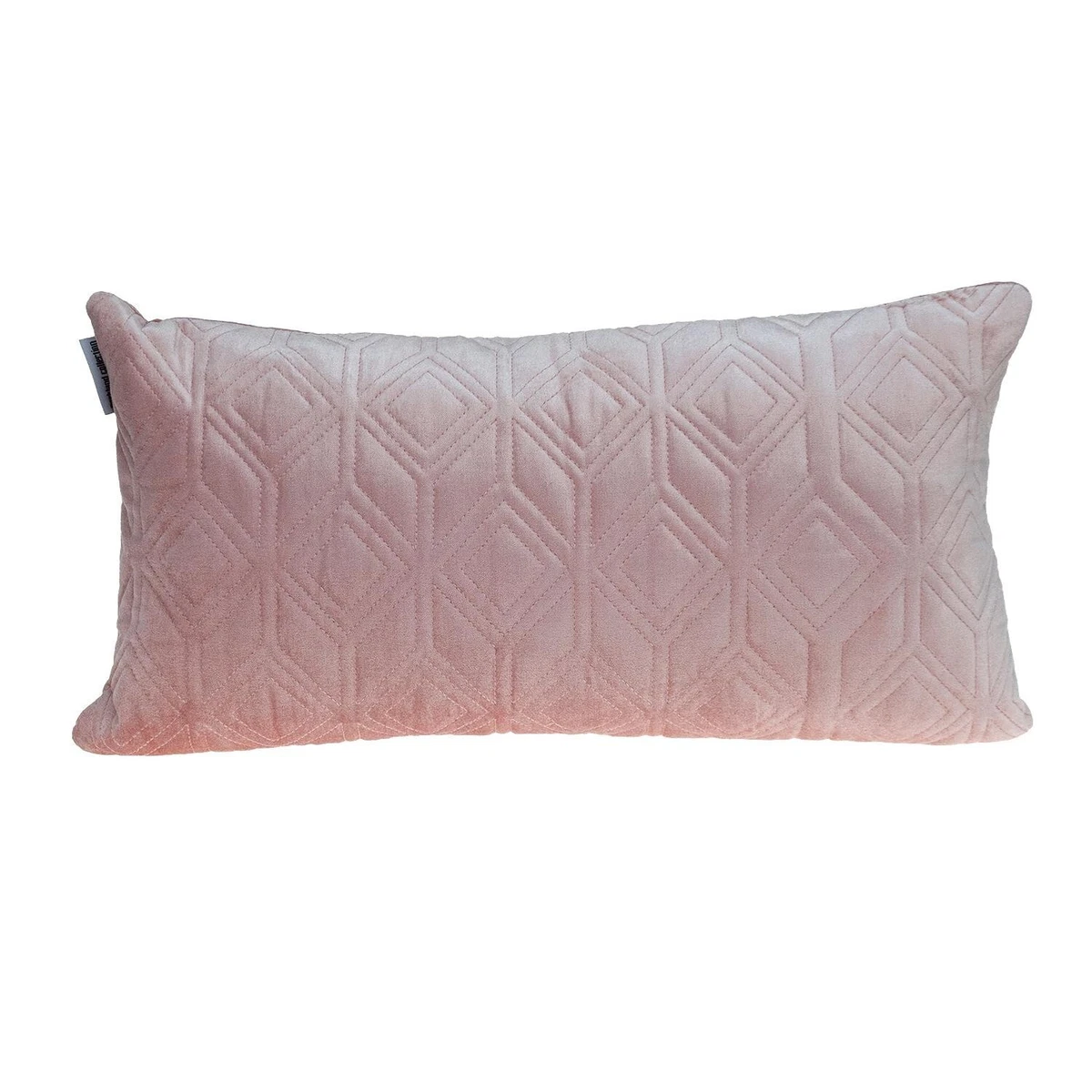 Tufted Diamonds Rose Gold Velvet Throw Pillow Soft Cushion Headrest 24