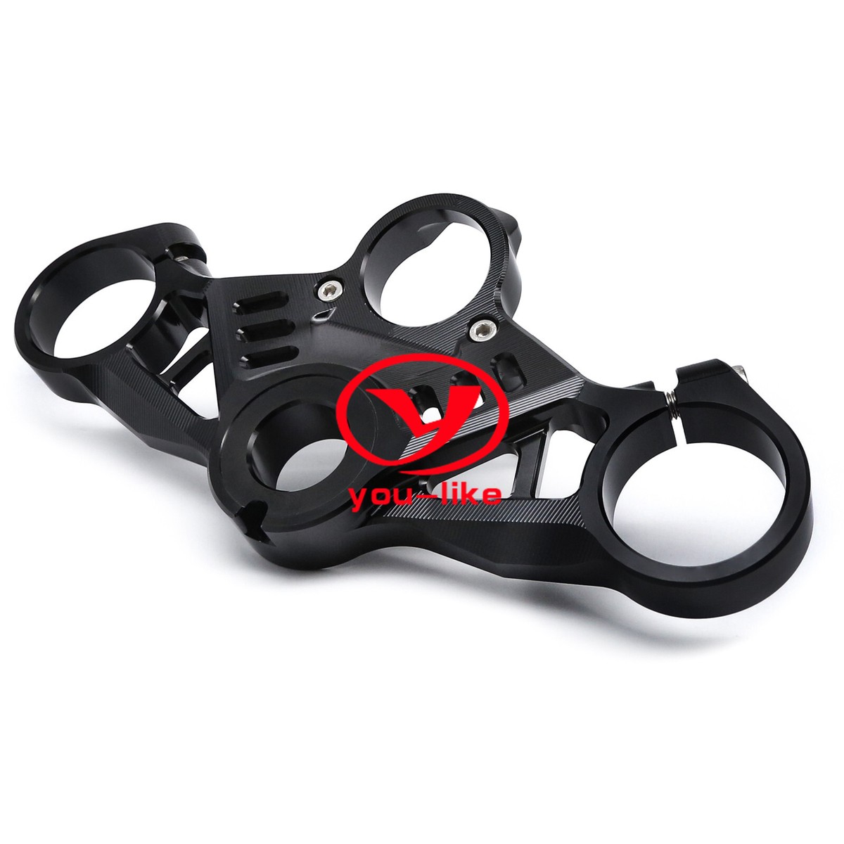 For ZX4R ZX-4R 22-2024 CNC Triple Tree Upper Top Clamp Mount