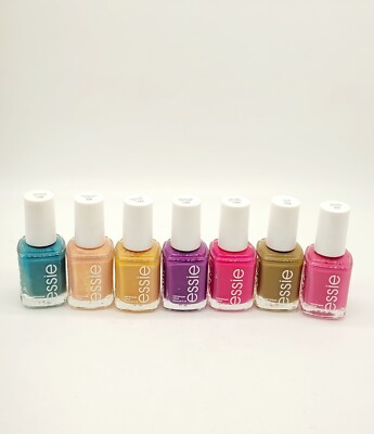 7 Pc Authentic Essie Nail Polish 0.46 fl oz Choose Your Color(s) Free Shipping