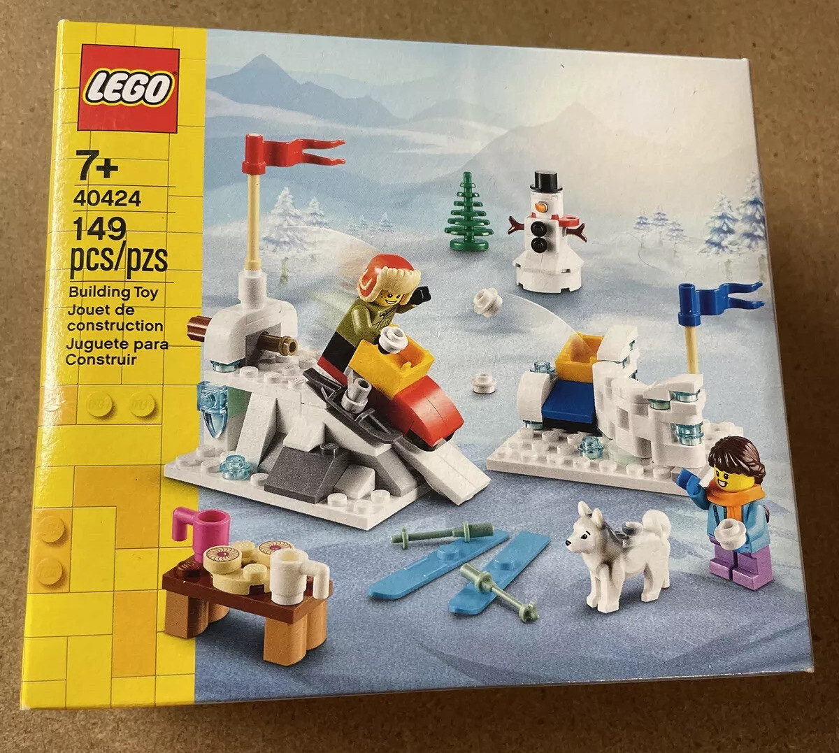 Lego Winter Snowball Fight Set 40424 NEW 673419326223|