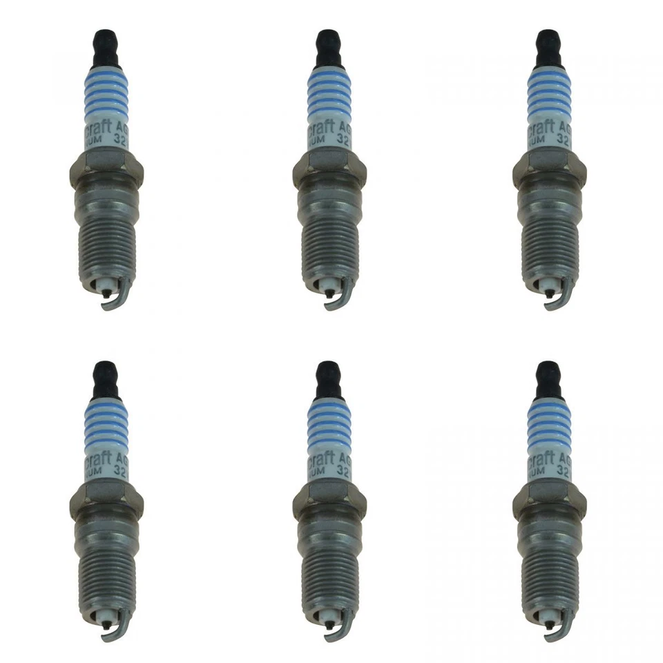 Juego de 6 bujías Motorcraft SP433 para Ford Mercury Mazda NUEVO Foto 2 de 2