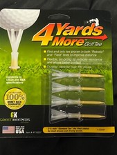 4 Yards More Golf Tees Yellow 2 3/4"