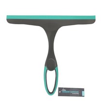 Grey Rubber Window Squeegee Hand Held Glass Cleaning Nonslip Window Cleaner Tool