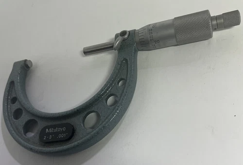 Mitutoyo Outside Micrometer 2-3"  103-179 Micrometer Great Condition