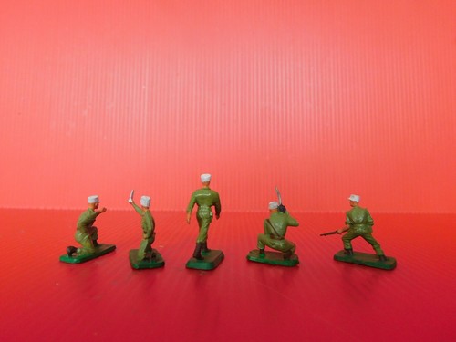STARLUX / PETITES TAILLES . ARMEE FRANCAISE LOT DE 5 LEGIONNAIRES AU COMBAT - Imagen 3 de 6