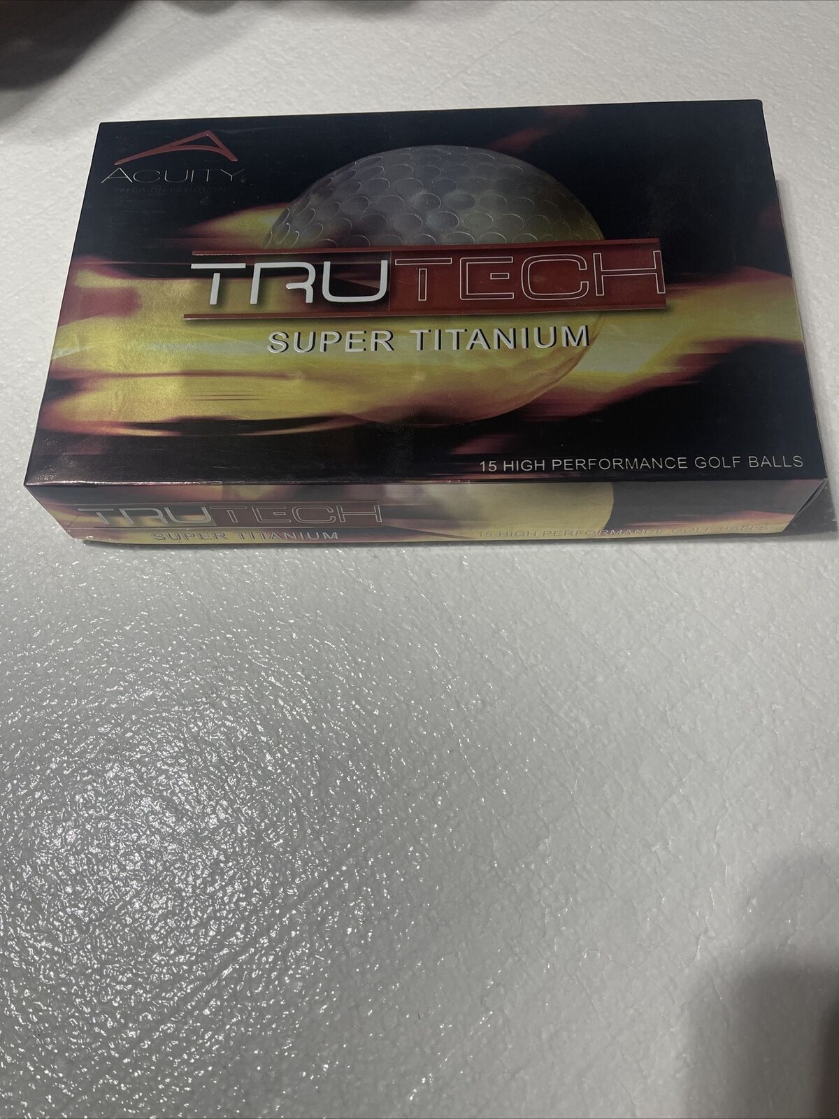 Trutech Super Titanium Box 15 High Performance Golf Balls New