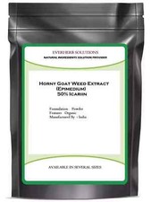 Epimedium (Horny Goat Weed) Extract Powder Herb 50% Icarin 100% Pure Free Ship