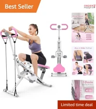 Squat Machine Alloy Steel Adjustable 330lbs with Resistance Bands for Home Gym