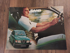 Original Prospekt Saab 96 GL von 1978 Oldtimer