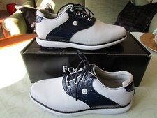 FOOTJOY Golfschuhe Damen 39 Weit Leder Weiß/...