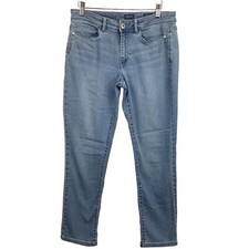 J Jill Authentic Fit Slim Ankle light wash denim jeans size 6