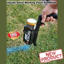 Spray Painter Trigger Applicator Handheld Pistol Paint Can w/ Inverted Spray Tip