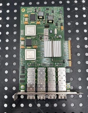 ATTO FC44ES 4G Fibre 4-Port FC Card 0206-PCBX-000 and 4 Fiber Optic