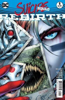 SUICIDE SQUAD REBIRTH ISSUE 1 - FIRST 1st PRINT - DC COMICS 2016 HARLEY ...