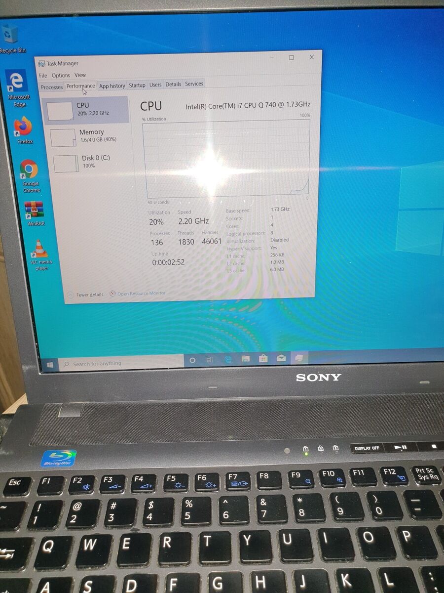 Sony VAIO INTEL CORE I7-740QM 1.73 GHz 16.4IN 500GB 8GB Ram Sony VAIO INTEL CORE I7-740QM 1.73 GHz 16.4IN 500GB 8GB Ram