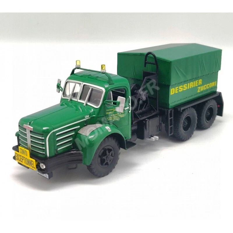 Norev Ancien 1/43 – Tracteur Berliet Avec Pelle Mécanique (sans Boîte), Occasion