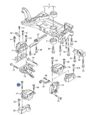 VW Passat Transmission Bolt N 105 524 02 1x NEW Genuine OEM VW Parts