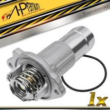 A-Premium Thermostat Housing Assembly for Chevy Colorado GMC Canyon Hummer H3