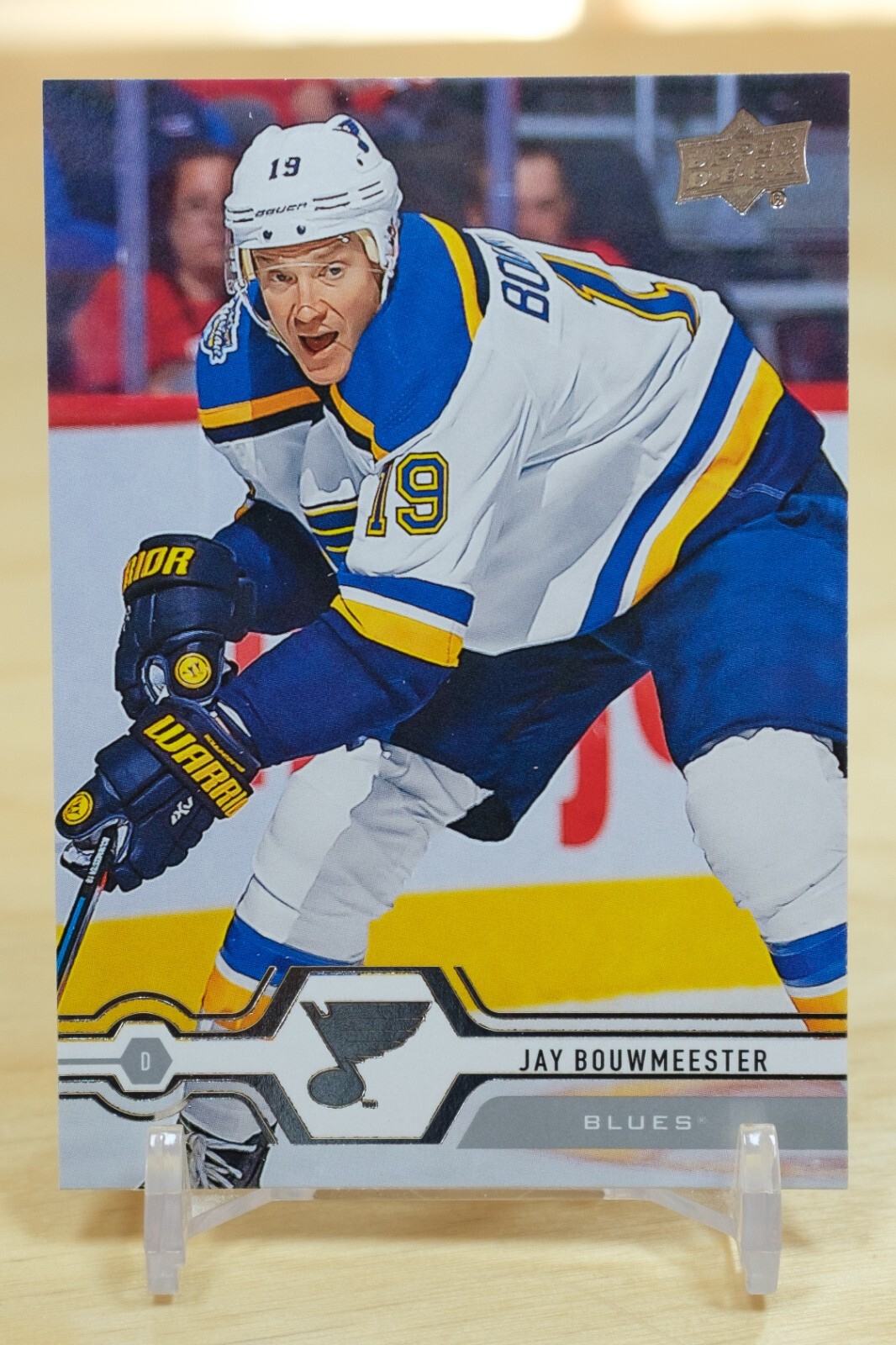 2019-20 Upper Deck Series 2 Base #372 Jay Bouwmeester - St. Louis Blues