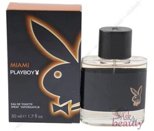 Playboy Miami By Coty 1.7/1.6 oz. Edt Spray For Men New In Box