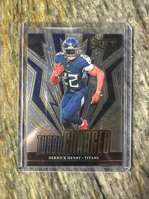 2023 Panini Select Derek Henry Turbo Charged Insert #TUR-DHE Titans ￼