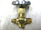 Robinair 40455 straight valve 1/4" shut off MF OEM — photo 1