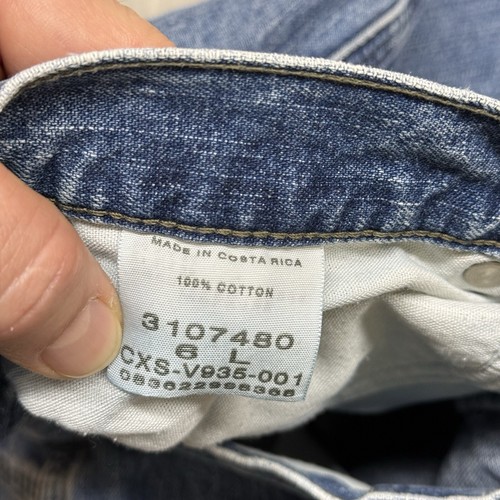 Vintage Lee Jeans Riveted Medium Wash Youth Size 6L Measured 29x31 *HOLE SEE PIC - Picture 6 of 9