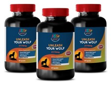 Libido Boost - Unleash Your Wolf - Tongkat - Ginseng - 3 Bot 180 Ct