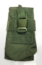 QTY (1) US Military Style GREEN RADIO POUCH MOLLE US Army MINT