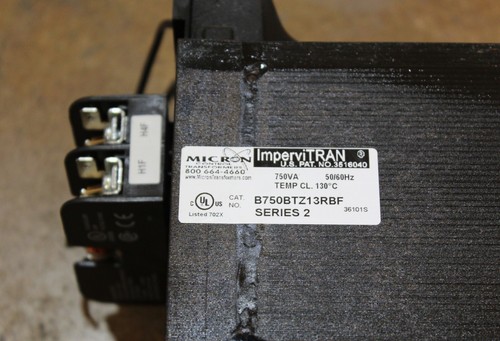 MICRON B750BTZ13RBF CONTROL TRANSFORMER - EXCELLENT CONDITION - Picture 7 of 8