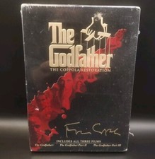 NEW  The Godfather Trilogy Collection Coppola Restoration 5-DVD Box Set SEALED