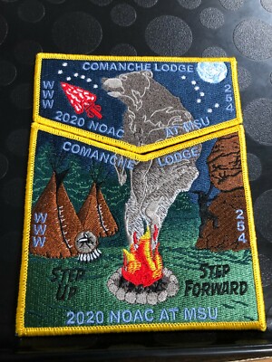 OA COMANCHE LODGE 254 2020 NOAC TWO PIECE SET